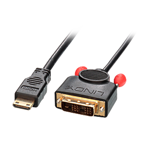 Mini HDMI an DVI Monitorkabel