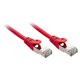 Netzwerkkabel F/UTP rot, 5m